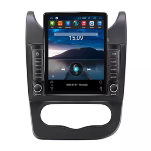 Radio para coche Android 13 con vídeo y audio para Renault Sandero 2013-2014, pantalla IPS, 4G WIFI, car-play+auto, reproductor de DVD, navegador GPS, estéreo - Product Image 1