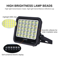 Projecteurs solaires KCD pour jardin et extérieur, prix de gros, projecteur LED IP67 100w 200w 300w 400w 500w, éclairage solaire