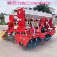 Semoir à blé de haute qualité à 6 rangs, cultivateur rotatif, machine de semis et de fertilisation par labourage rotatif