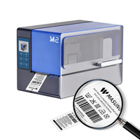 Imprimante automatique d'étiquettes pour vêtements MASUNG MS-CH650 300 DPI, transfert thermique pour étiquettes de prix et d'entretien des vêtements