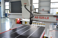 Máquina Fresadora CNC de 4 Ejes con Cabezal Giratorio y Cambio Automático de Herramientas para Trabajar la Madera