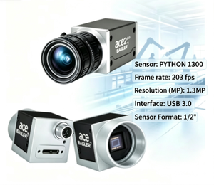 Nouvelle caméra mono USB3.0 Basler AcA1300-200um 1,3MP originale pour la vision industrielle - Product Image 3