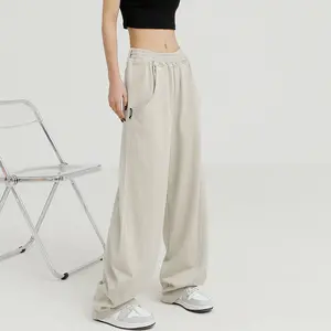 Custom Women Long Thermal Loose Fit Comfortable Lightweight Elastic Dance Jazz Sweatpants