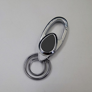 Bán buôn vòng chìa khóa phụ kiện xe chung móc chìa khóa thời trang đơn giản của nam giới sáng tạo eo treo khóa Khóa Keyring - Product Image 1