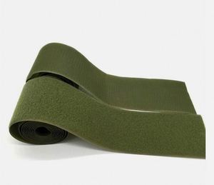 Sangle auto-agrippante réutilisable en nylon, diverses tailles, rouleau auto-agrippant écologique, couleur personnalisée pour chaussures, sacs et vêtements - Product Image 1