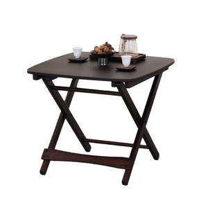 Mesa de Comedor Cuadrada Plegable de Madera Pequeña, 48.5x48.5x45cm, Plegable para Uso en el Hogar o Balcón - Product Image 5