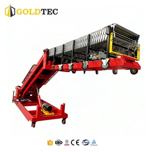 Goldtec Mobil 40 Feet Konteyner Kamyon Konveyör Bandı 80kg Çuvalları Yükleme ve Boşaltma için Kamyon Yükleme Boşaltma Konveyör Bandı - Product Image 3