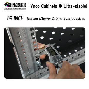 Tủ Mạng thép treo tường ynco 12U kích thước tùy chỉnh 600*600 cho trung tâm dữ liệu giá đỡ máy chủ 19 inch sản phẩm Chứng Khoán tiêu chuẩn - Product Image 4