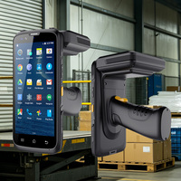 Tableta Android OEM con escáner de código de barras 1D 2D, PDA con pantalla táctil, WIFI, GPS, BT, NFC/RFID, base Smartpeak