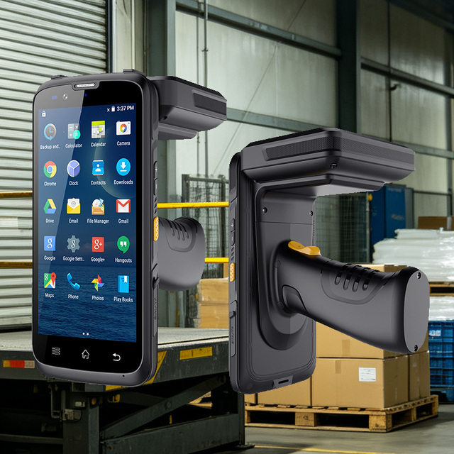 OEM Android Tablet mobile 1D 2D Barcode Scanner PDA With Screen Touch Display WIFI GPS BT NFC/RFID Cradle Smartpeak