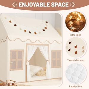 Juguetes de Buena Calidad, Tienda de Juegos para Niños con Tapete Acolchado para Cumpleaños, Regalo de Casa de Juegos para Navidad - Product Image 3
