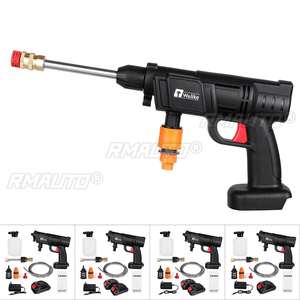 Nettoyeur haute pression sans fil Wolike 12000mAh 35 bars, pistolet à eau 2000W, buse de lavage de voiture, machine de nettoyage à haute pression - Product Image 6