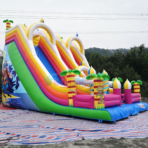 Structure gonflable d'aventure à deux voies, toboggan gonflable pirate, château gonflable commercial pour enfants - Product Image 4