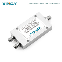 XINQY XQY-PS2-0.5/6-SS 6G Pembagi Daya 2-Arah Tahan Air 20dB Isolasi Pasif Distributor Sinyal Satelit 50ohms Telekomunikasi 30W