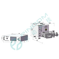 6000W tension DC équipement de machines industrielles alimentation à découpage 6KW générateur de fréquence micro-ondes