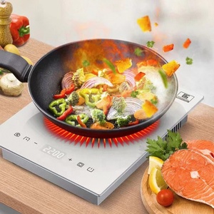Cocina de Inducción Comercial Integrada de 3500W con un Solo Quemador, Cristal NEG, para Uso Doméstico - Product Image 1