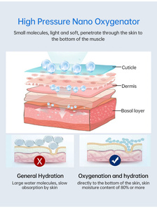 Newface chuyên nghiệp Hydro truyền oxy máy bay phản lực Peel máy xách tay cho da sâu trẻ hóa nhựa Hydrating - Product Image 4