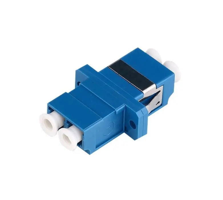 Fabrik preis auf Lager ftth Netzwerk lc-lc Duplex-Glasfaser adapter lc Optik adapter