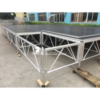 Plataforma portátil de aluminio para conciertos, para eventos y bodas