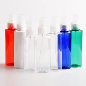 Clear white spray bottle cleaner water spray bottle cleaning production package plastic bottle factory price