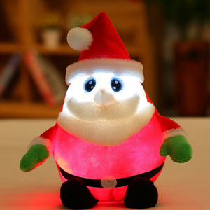 Nouvel ours en peluche de Noël chantant avec éclairage LED, cadeau de Noël, vente en gros, OEM personnalisé - Product Image 5