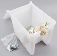 Cuve à huile moderne en plastique pour rail de guidage d'ascenseur