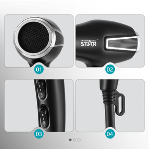 Secador de Pelo Winning Star 1200W AC 110V Negro ST-2293 Especificaciones para Estados Unidos - Product Image 3