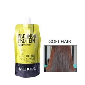 Maschera <span class=keywords><strong>per</strong></span> <span class=keywords><strong>Capelli</strong></span> al Collagene con Olio di Argan Biologico del Marocco, Trattamento Nutriente Naturale di Alta Qualità <span class=keywords><strong>per</strong></span> Schiarire i <span class=keywords><strong>Capelli</strong></span> - Product Image 5