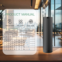 Diffuseur d'huiles essentielles intelligent Rad-2 à détection radar, sans eau, avec capteur de mouvement, à brancher sur prise murale, pour hôtel