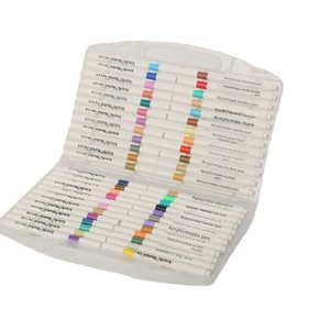 Pennarelli Acrilici, <span class=keywords><strong>Marcatori</strong></span> Permanenti a Base d'Acqua per Pittura su Roccia, Legno, Tessuto, Forniture per Arte e Fai-da-Te - Product Image 6