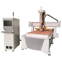 Máquina CNC 1325 en Oferta, Router CNC de 3 Ejes con ATC para Tallado de Madera, Máquina de Corte Automática para Procesamiento de Muebles, Puertas y MDF