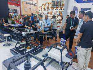 EFT X2300 100kg 중량물 운반 4축 농업용 UAV 스프레이 프레임 농업용 비료 드론 (중량물 탱크용) - Product Image 5