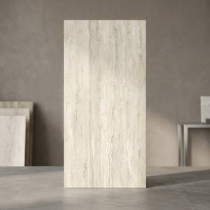 Travertino Classic 600x1200mm, Baldosas de Porcelana Brillante para Piso, Inspiradas en Mármol, para Interiores Modernos - Product Image 2