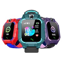 Montre connectée pour enfants Q19 avec carte SIM, fonction SOS, étanche IP67, caméra, compatible avec iOS et Android, montre cadeau pour enfants
