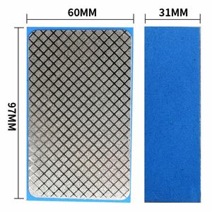 Disque de polissage diamanté Langrui Hardware 60x97mm pour meuleuse d'angle, pour le meulage et le finissage de carrelage, verre et marbre - Product Image 1