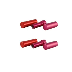 定制铝管空数控加工车削可再填充空铝口红管