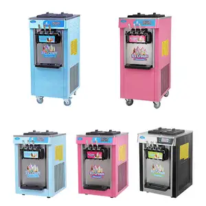 Italiaanse Zachte 3 Flavocommercial A Creme Glacee Sorvete Machines Maquina De Helados Soft Serve Gelato Ijs Maker Machine