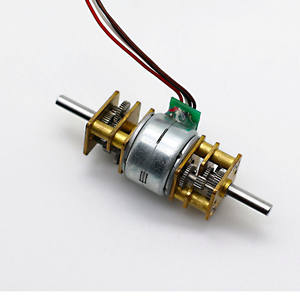 Motor paso a paso de 15 mm con doble caja de engranajes, eje de 3.0 mm, motor eléctrico mini DC para cerraduras electrónicas, pequeños electrodomésticos y dispositivos médicos - Product Image 3