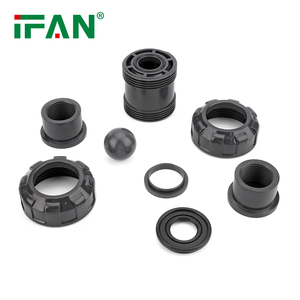 Vanne à bille <span class=keywords><strong>anti</strong></span>-<span class=keywords><strong>retour</strong></span> en PVC IFAN OEM 20-160mm <span class=keywords><strong>Clapet</strong></span> <span class=keywords><strong>anti</strong></span>-<span class=keywords><strong>retour</strong></span> en PVC Vanne de compression en PVC - Product Image 3