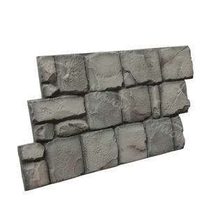 Yeni tasarım kayrak taş dış duvar kaplama manzara dekoratif kolay kurulum duvar paneli Pu Faux mantar taş - Product Image 1