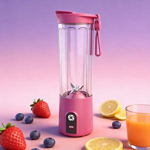 Licuadora Portátil de 550 ml, 150 W, Uso con una Sola Mano, Batería de Larga Duración de 2000 mAh, Recargable por USB, con 6 Cuchillas, para Uso en el Automóvil - Product Image 5