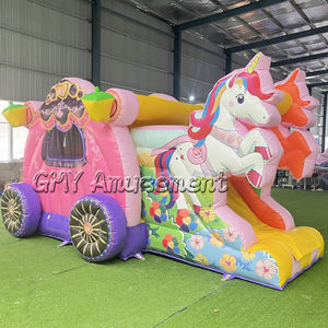 <span class=keywords><strong>Castillo</strong></span> Inflable con Tobogán, Temática de Princesa, para Niñas - Product Image 6