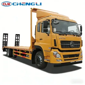 Dongfeng Heavy-Duty <b>Flatbed</b> <b>Truck</b> Heavy Tow <b>Truck</b> 6X4 Chassis for Construction Material Transport and Container Logistics - Product Image 1