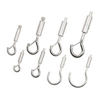 Pince universelle en laiton pour câbles en cuivre Pince réglable pour peinture Crochet de suspension Tête de tension Crochet d'éclairage Pince pour câbles
