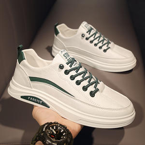 Nouvelles chaussures de skate pour hommes 2025, de haute qualité, respirantes et confortables, baskets décontractées à semelle épaisse, chaussures en cuir pour hommes - Product Image 2