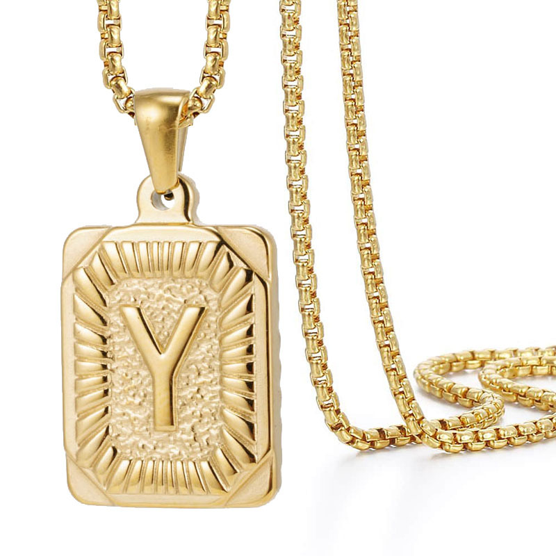 Gold Y (including chain)