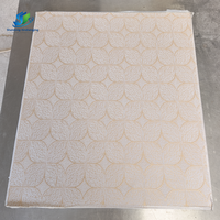 Plaques de plafond en PVC de qualité professionnelle 595mm*595mm 8mm 9mm pour système de cloisonnement structurel, plaque de plâtre à haute capacité de charge