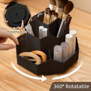 360 °   Organizador Giratorio para Brochas de Maquillaje con 9 Ranuras, Organizador de Maquillaje para Encimera, Organización de Maquillaje para Escritorio, Baño - Product Image 4