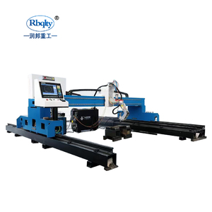 Machine de découpe <span class=keywords><strong>plasma</strong></span> CNC Rbqlty <span class=keywords><strong>220V</strong></span> 380V 400V 415V 440V, découpeuse <span class=keywords><strong>plasma</strong></span> à portique pour biseautage IP21S 9.5KW, pour plaques d'acier de 1 à 25 mm - Product Image 1