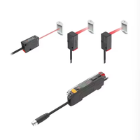 Capteur laser longue portée 6 mètres NPN PNP avec amplificateur à fibre LA-N11N Détection numérique BGS CMOS par réception lumineuse